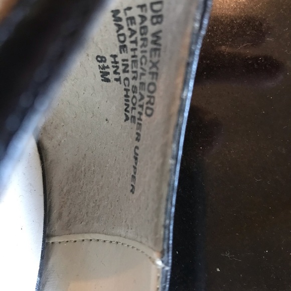 Bandolino size 8 1/2 canvas & leather heels - Picture 6 of 11